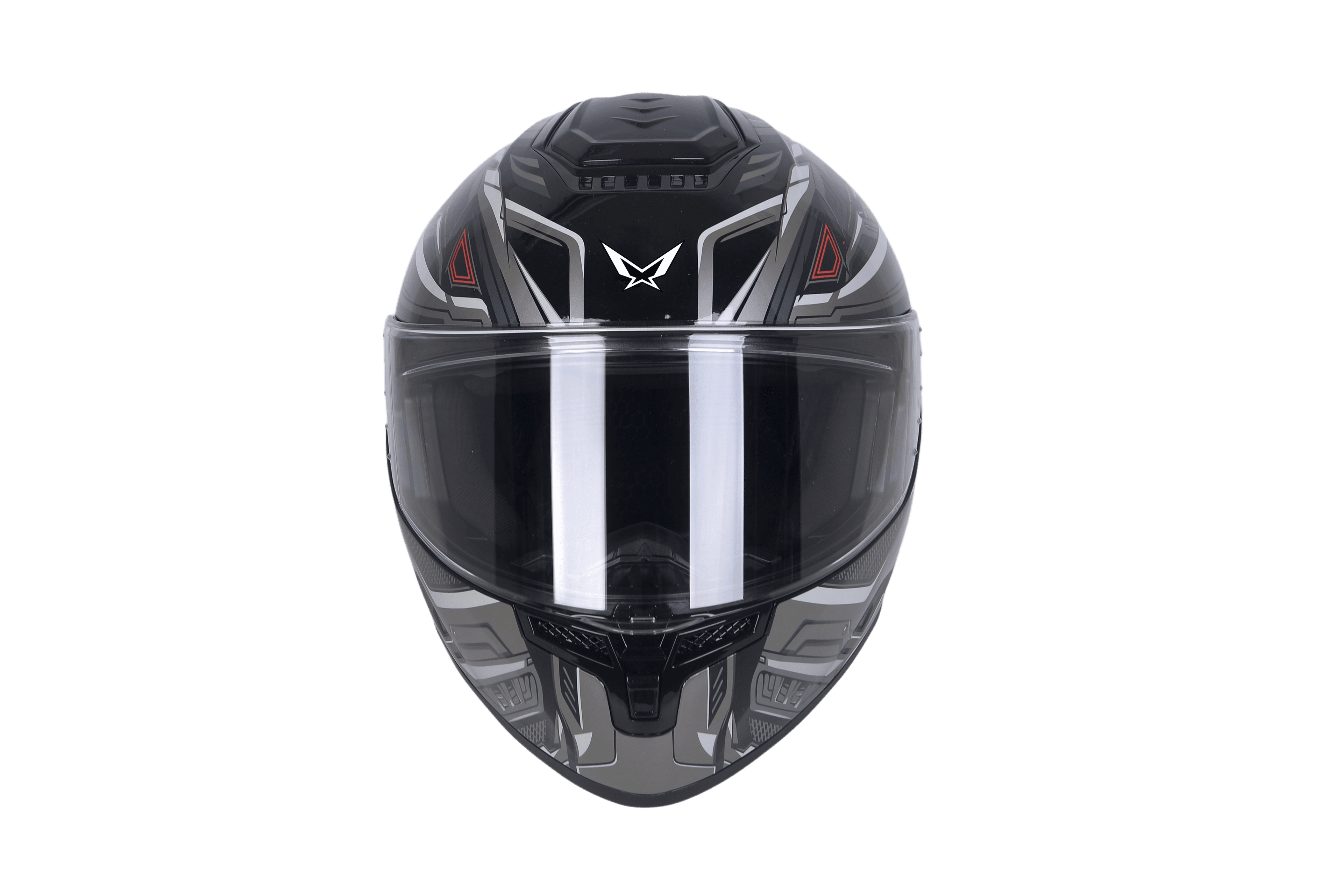 Mecha Gray front view