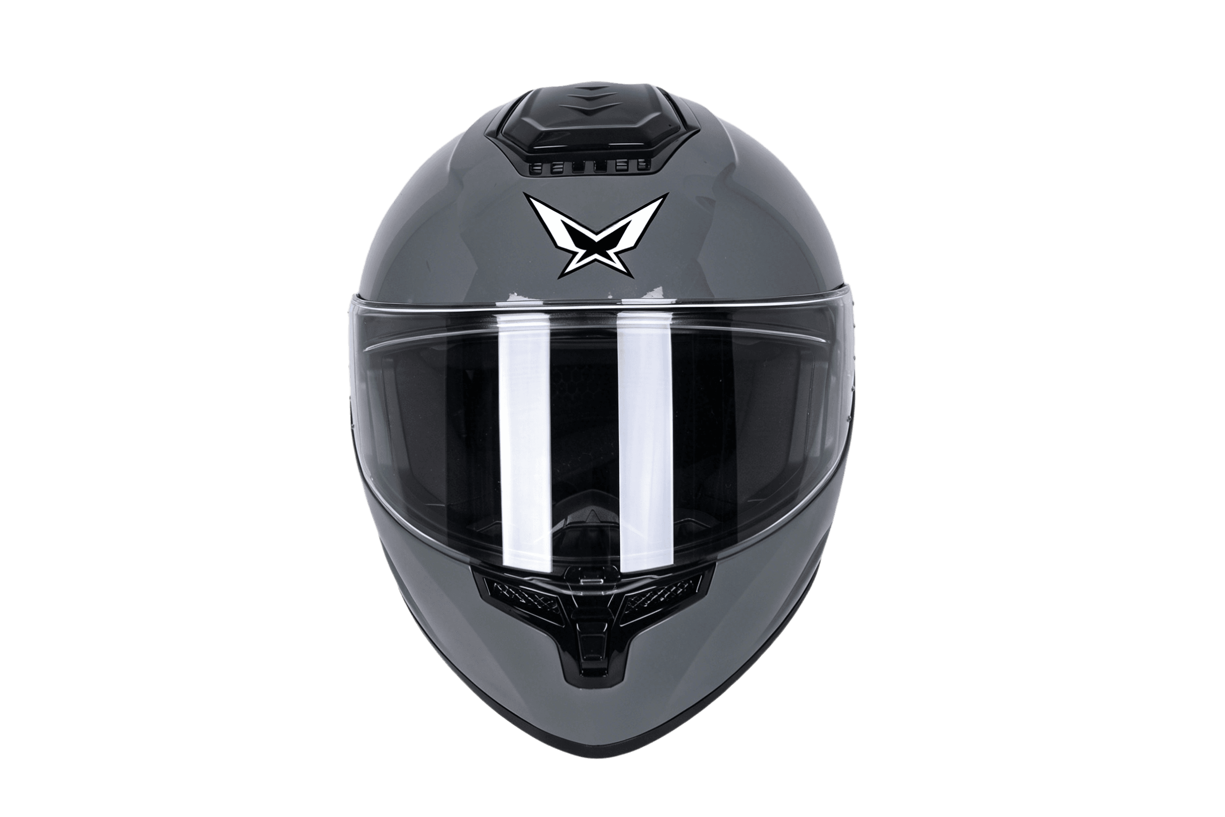 Gray front view