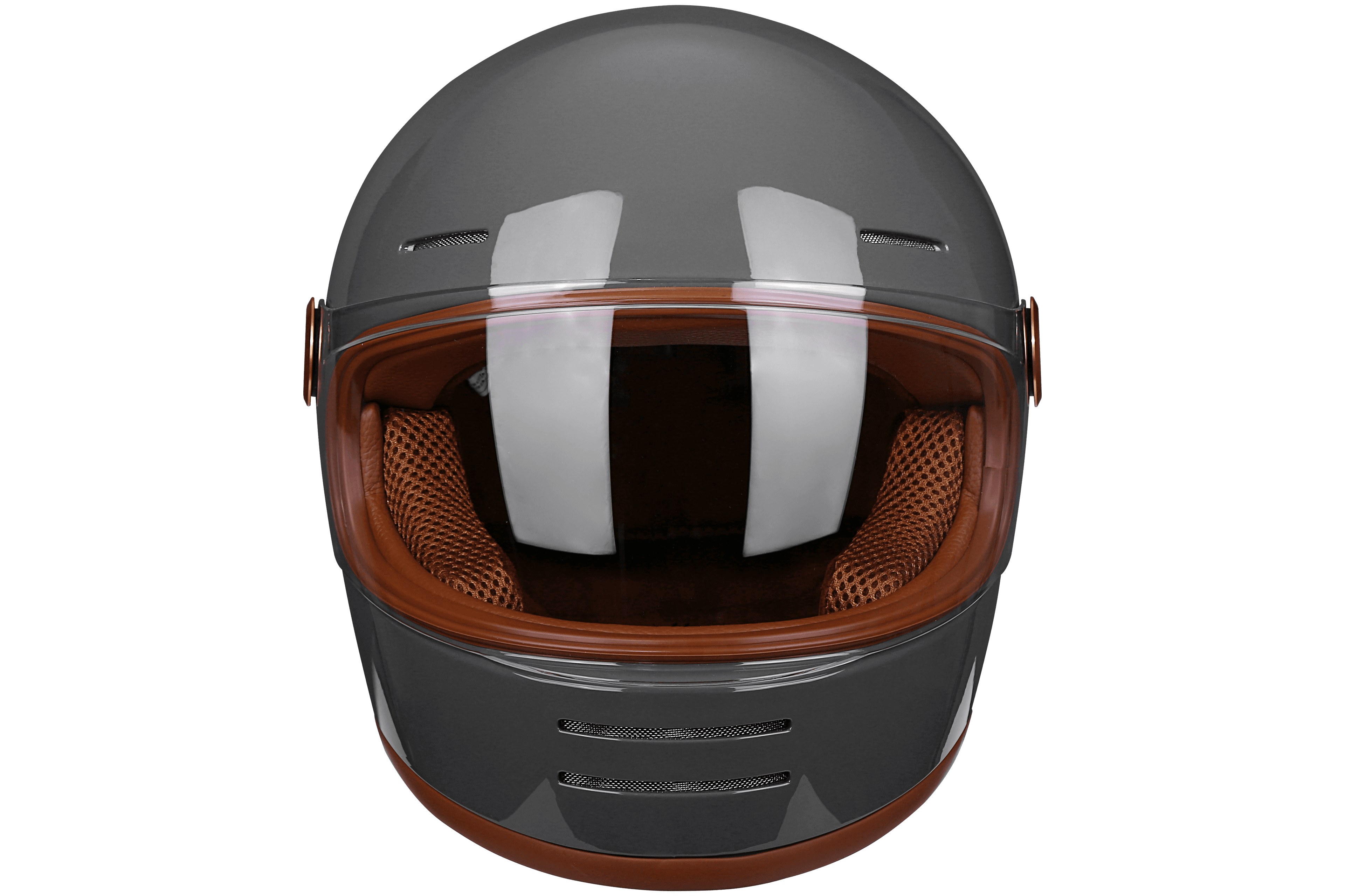 Gray front view