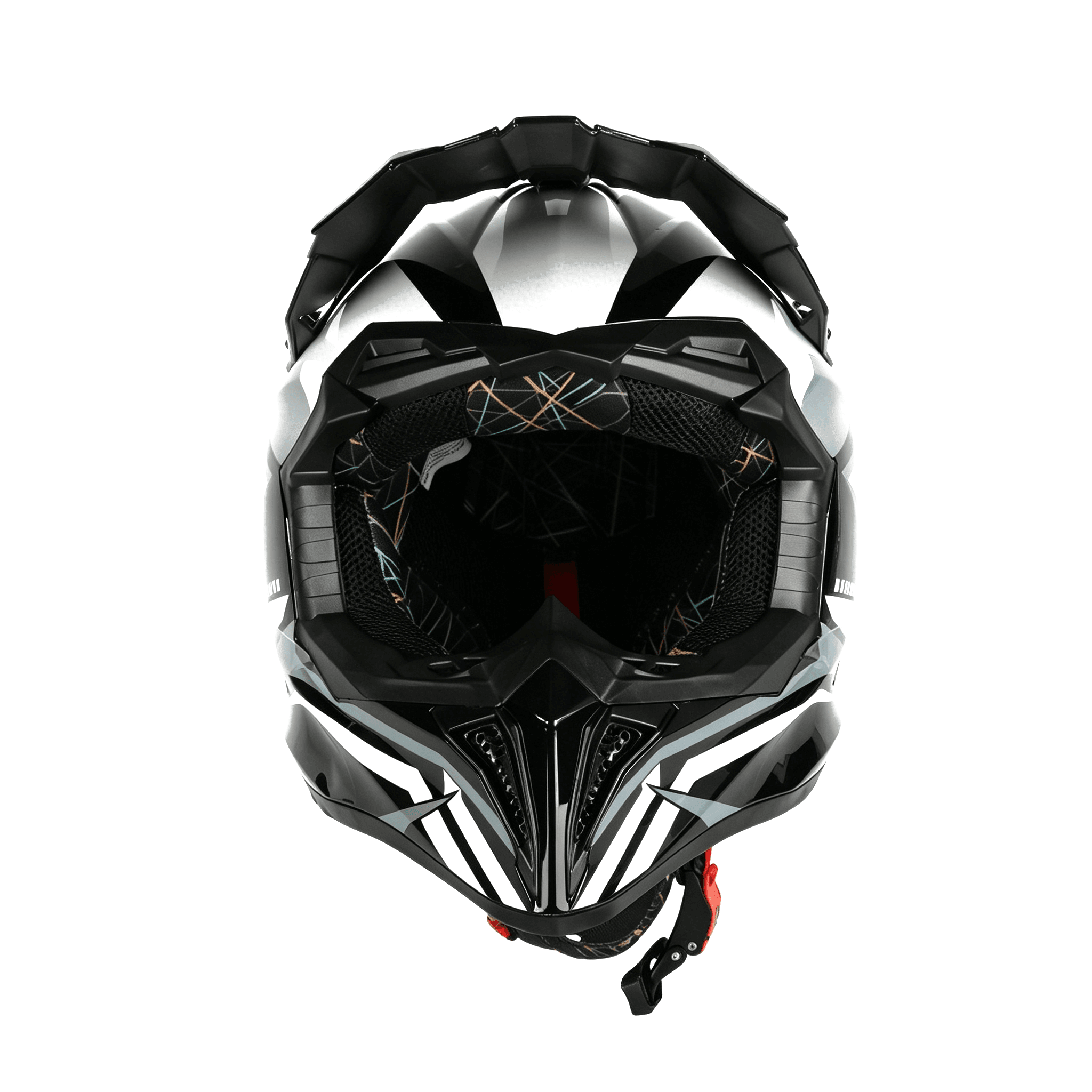 Black White front view