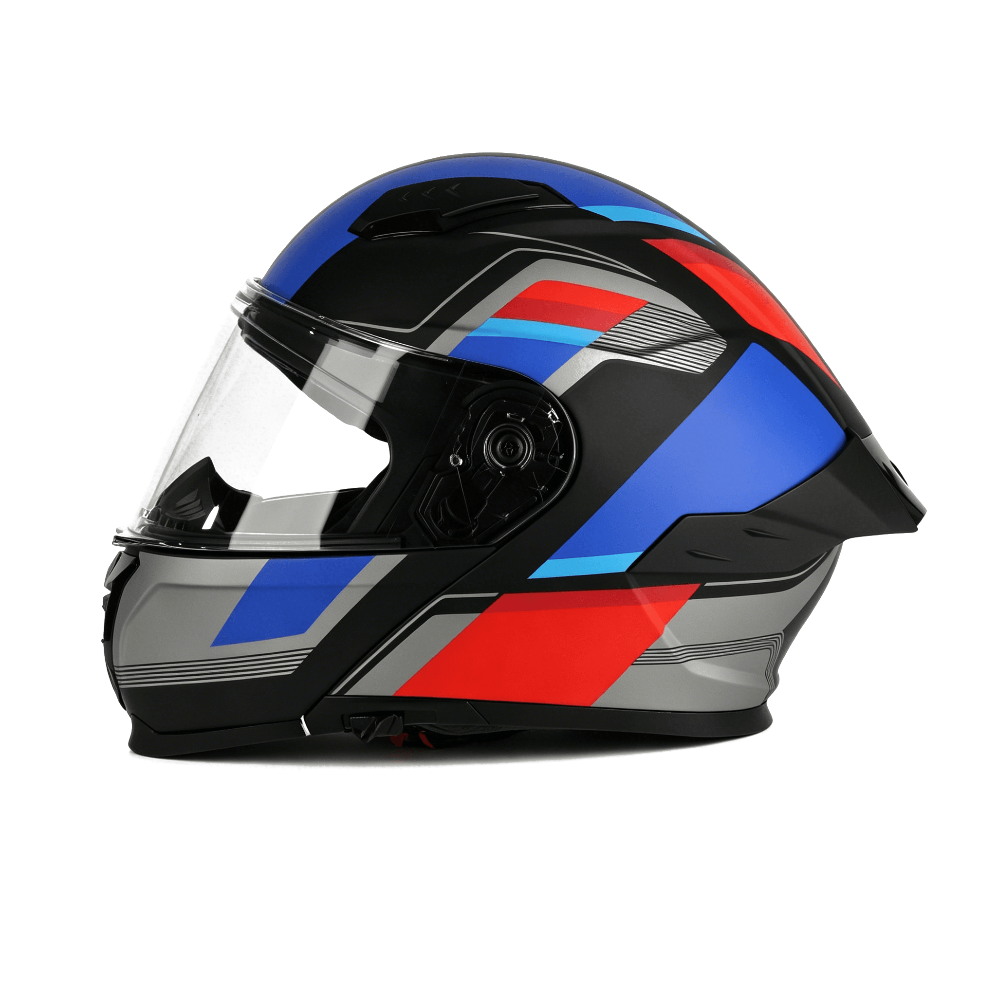 Blue front view